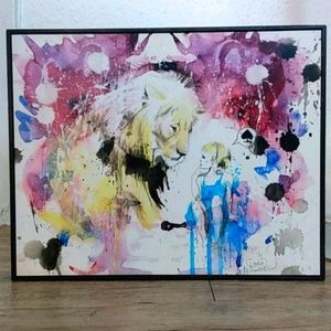 Lora Zombie art block from Eyes on Walls